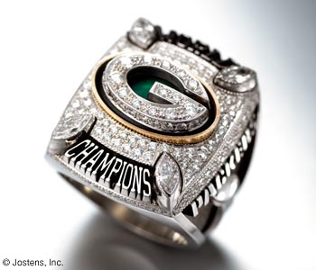 Packers 2010 Championship Ring (Jostens)